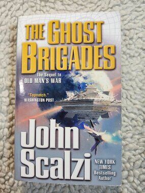 John Scalzi The Ghost Brigades Paperback Mass Market 2007 Sci-Fi Novel Tor